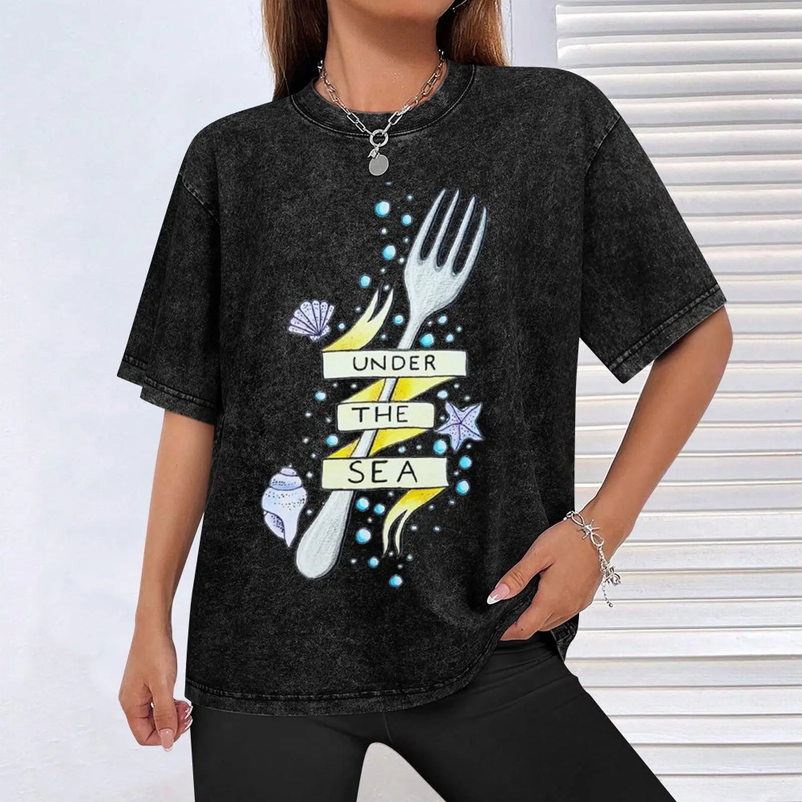Under the Sea Dinglehopper T-Shirt Comfortable Daily Wear Tee