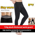 Heat Men's Thermal Pants Stretch Leggings Wool Winter Underwear Goods Cold Stretch Classic Plush Thick Cotton-padded Trousers