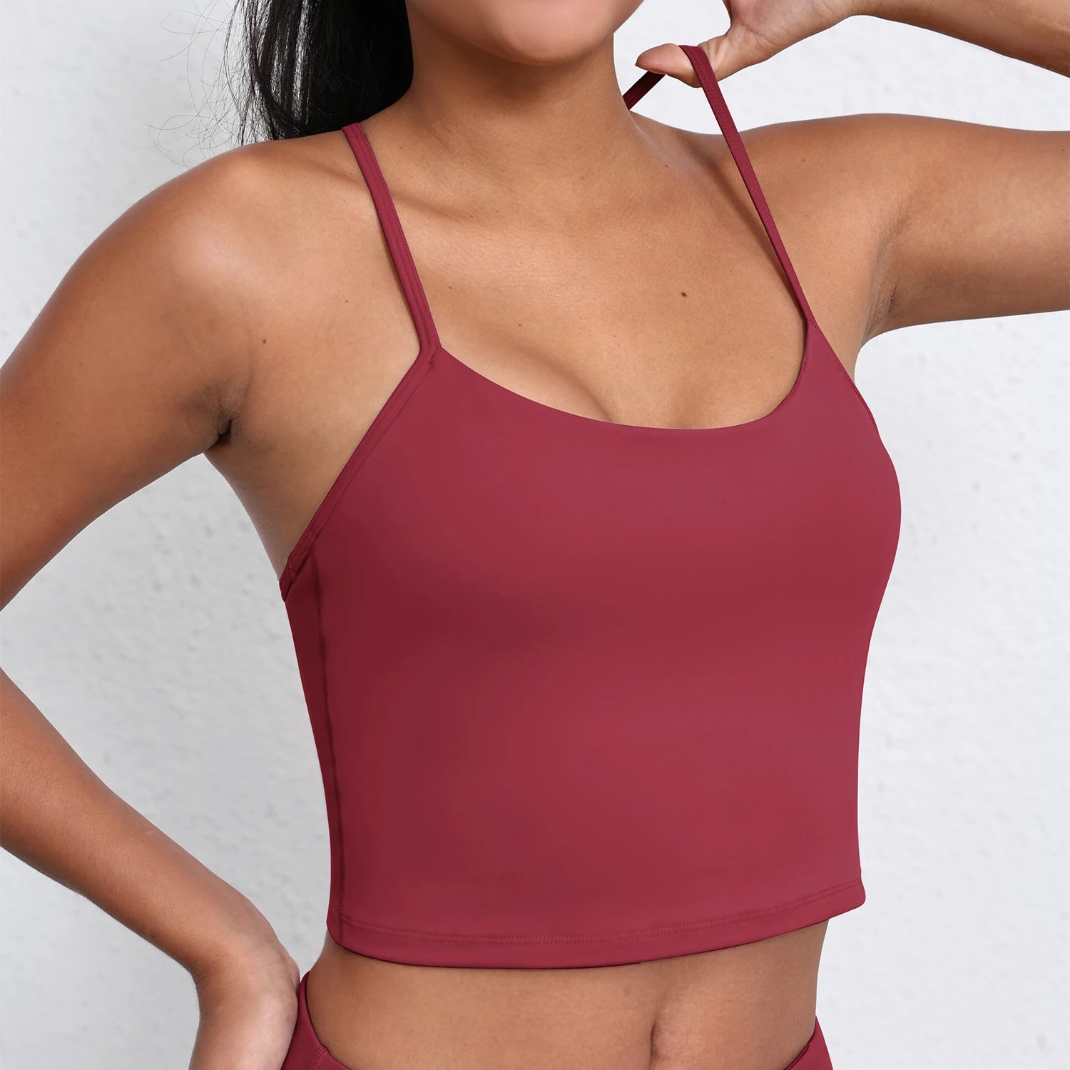 Y Back Sexy Yoga Underwear Women Solid U-Shaped Fitness Sports Bra Top With Padding Gym Athletic Tight Workout Jog Running Vest