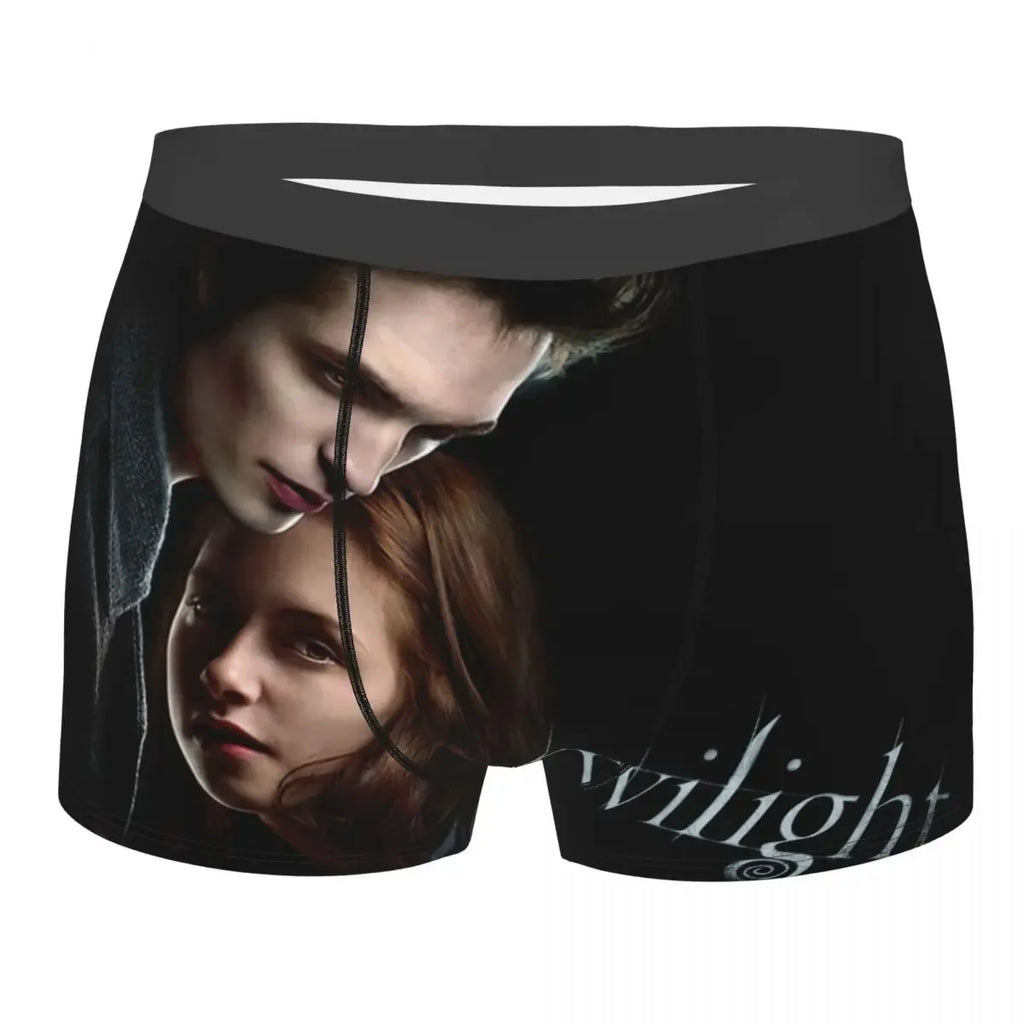 Personalized The Twilight Saga Underwear Men Sexy Printed Customized Edward Cullen Boxer Shorts Panties