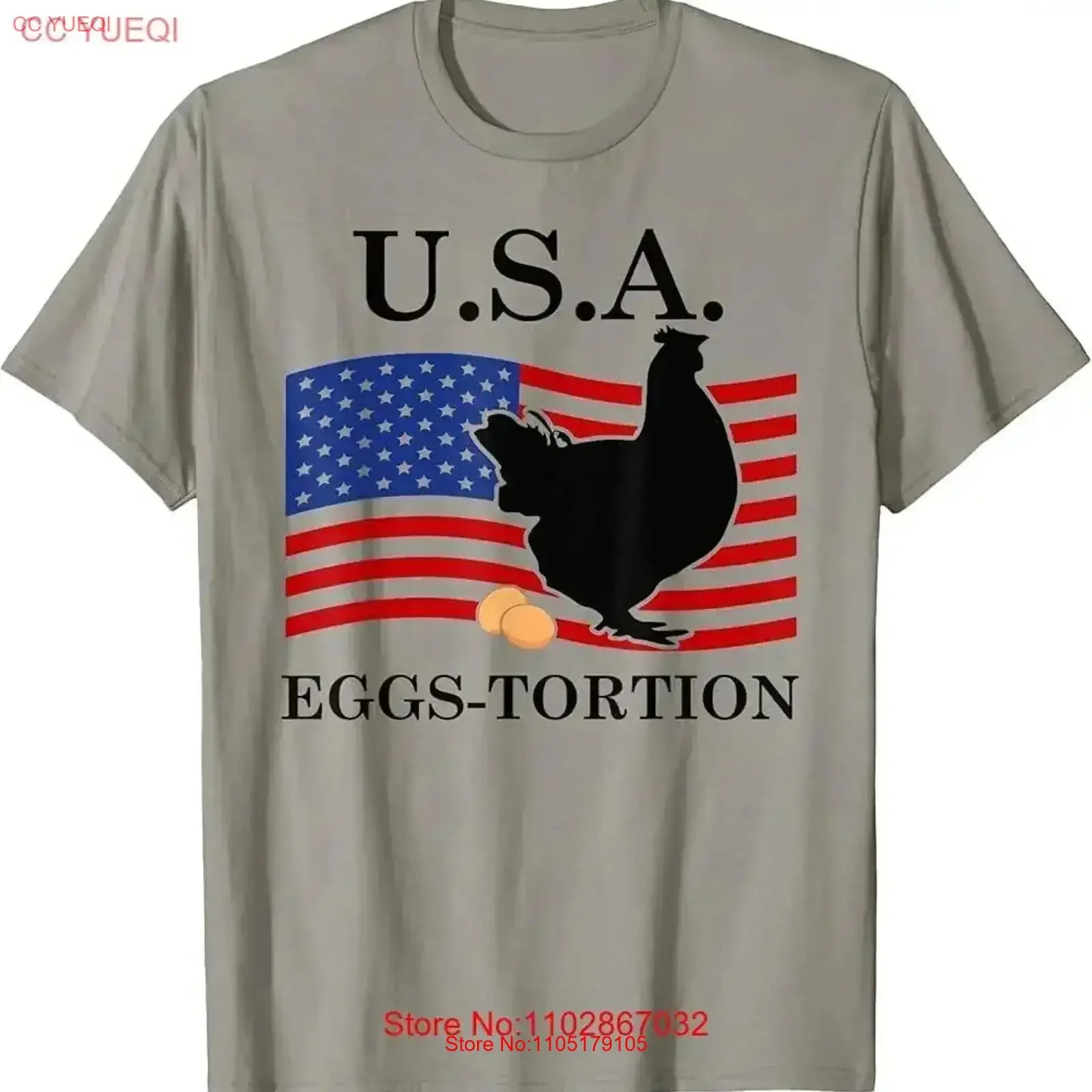 Are Eggs Cheap Yet USA Flag Under Distress US Egg Inflation T Shirt vintage Washed graphic homme Top For Everyday Wear vintage