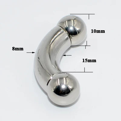 1PC Stainless Steel Big Size Straight Barbell Rings Curved Banana Penis Tragus Large Horseshoe Rings Ear Piercing jewelry