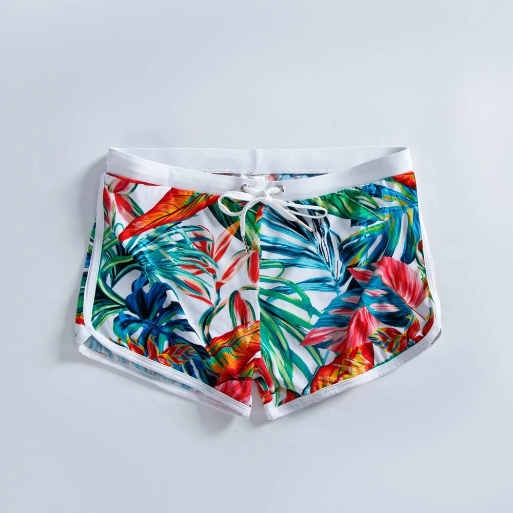 Men's Tank Top Swimming Trunks Short Beach Pants Ice Silk Print Cool and Comfortable Fashion Outdoor Sports Men's Sleeveless Top
