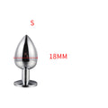 Funny Metal Anal Plug Fox Tail Female Backyard Toy Detachable Anal Plug
