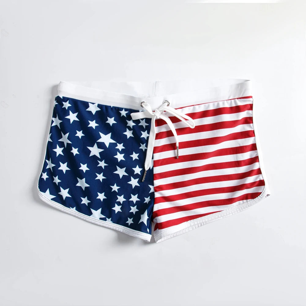 Men's Tank Top Swimming Trunks Short Beach Pants Ice Silk Print Cool and Comfortable Fashion Outdoor Sports Men's Sleeveless Top