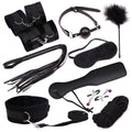 Sex Toys Plush 10-Piece Set Bundled And Bound Alternative Adult Products Couple Flirting Set