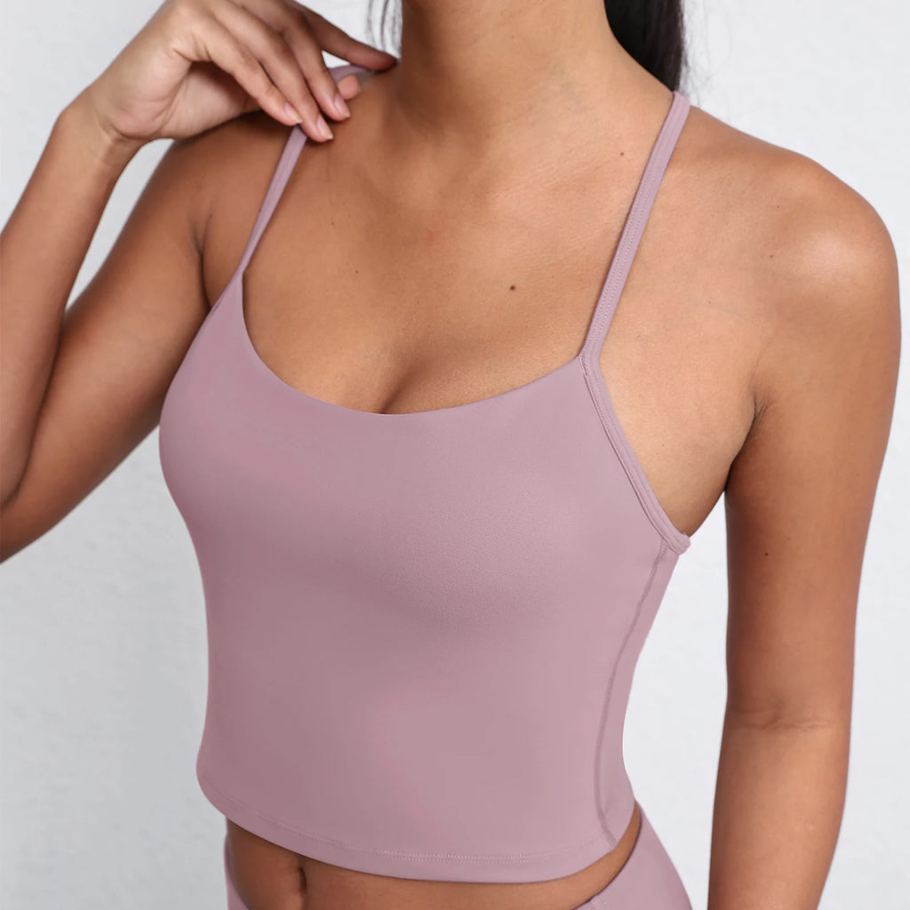 Y Back Sexy Yoga Underwear Women Solid U-Shaped Fitness Sports Bra Top With Padding Gym Athletic Tight Workout Jog Running Vest