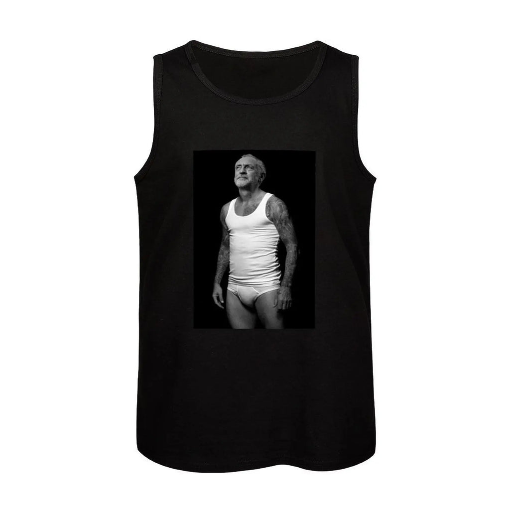Jeremy Corbyn Underwear Model Tank Top Gym Tank Top Quick Dry Sleeveless Fitness Shirt