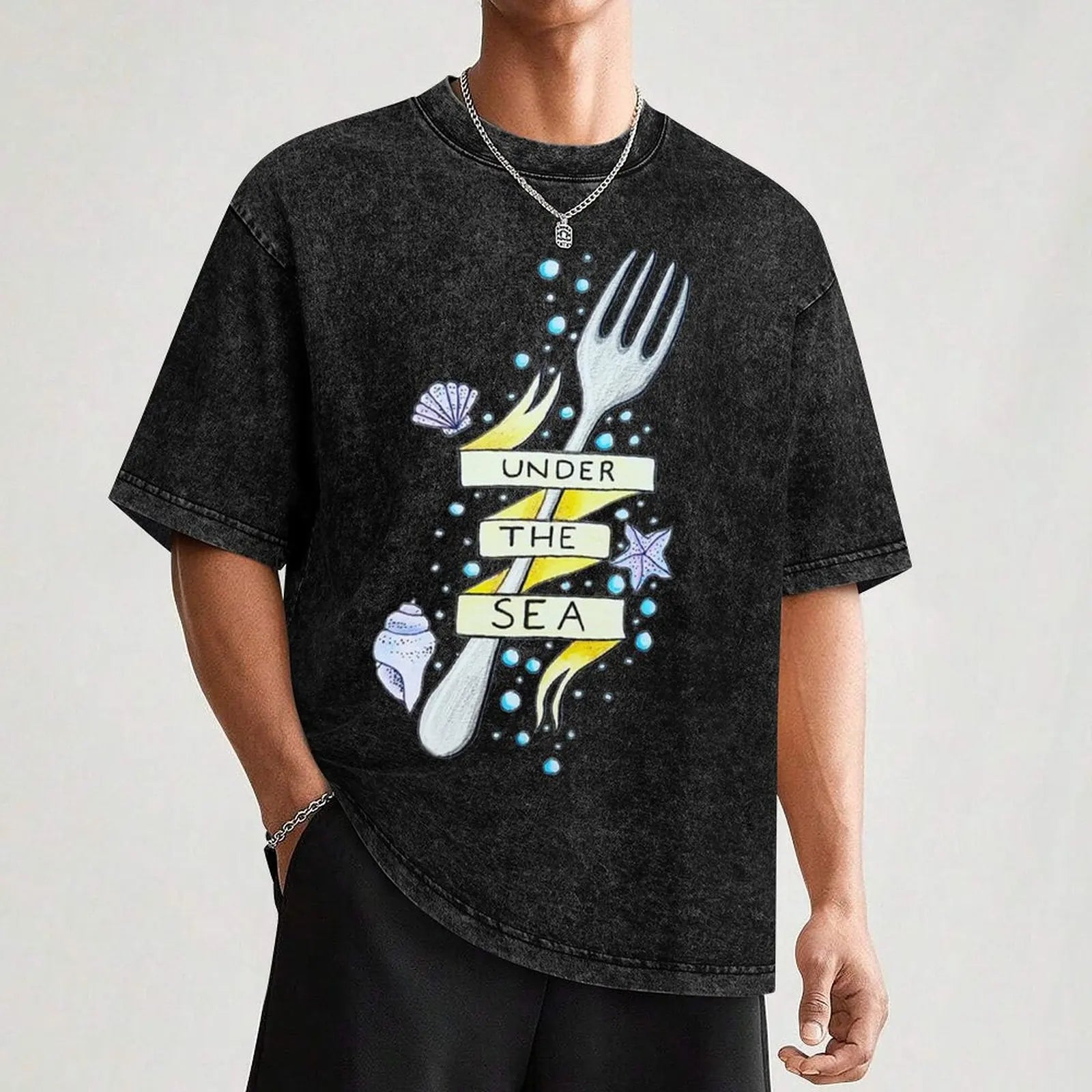 Under the Sea Dinglehopper T-Shirt Comfortable Daily Wear Tee