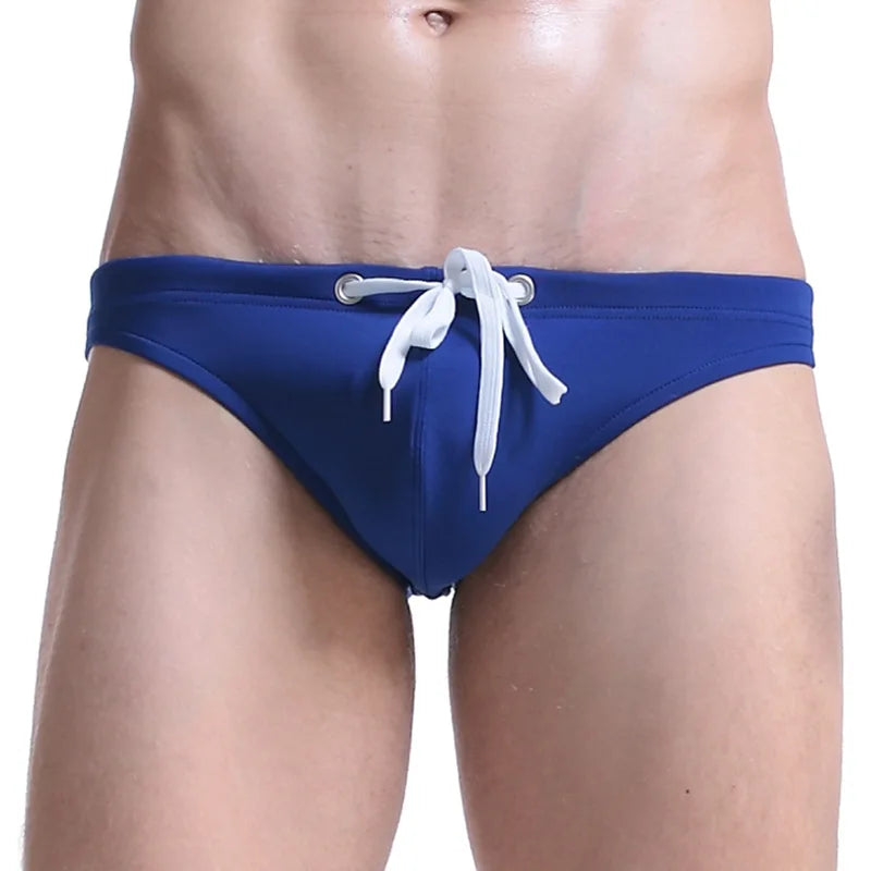 AIBC Men Bikini Swim Briefs Sport Beach Shorts Quick Dry Underwear For Swimming And Training Gym Lounge Sexy Briefs Swimwear