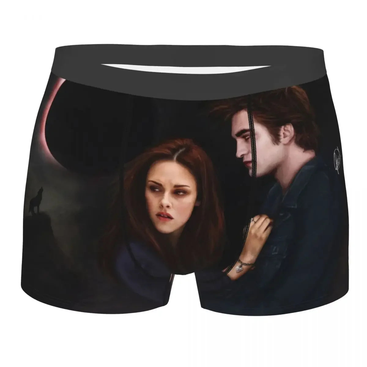 Personalized The Twilight Saga Underwear Men Sexy Printed Customized Edward Cullen Boxer Shorts Panties