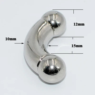1PC Stainless Steel Big Size Straight Barbell Rings Curved Banana Penis Tragus Large Horseshoe Rings Ear Piercing jewelry