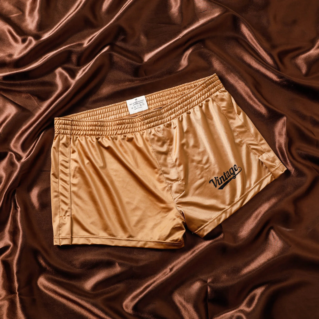 Glossy Soft Ice Silk Mens Boxer Solid Color Big Size Breathable Home Casual Underwear