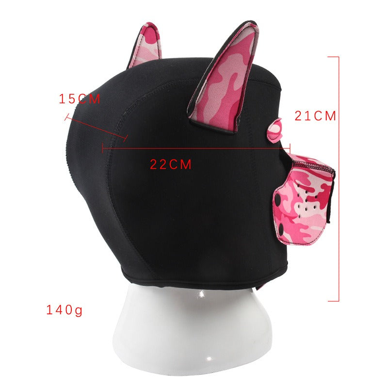 New Adult Sex Toy SM Alternative Toy Role Play Flirting Dog Head Mask Headgear