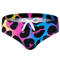 Sexy Man's Brand Swimming Push-up Pad Swim Trunks Low Waist Swimming Men Briefs Swimwear Boxers Patchwork Color Hot Sell Summer