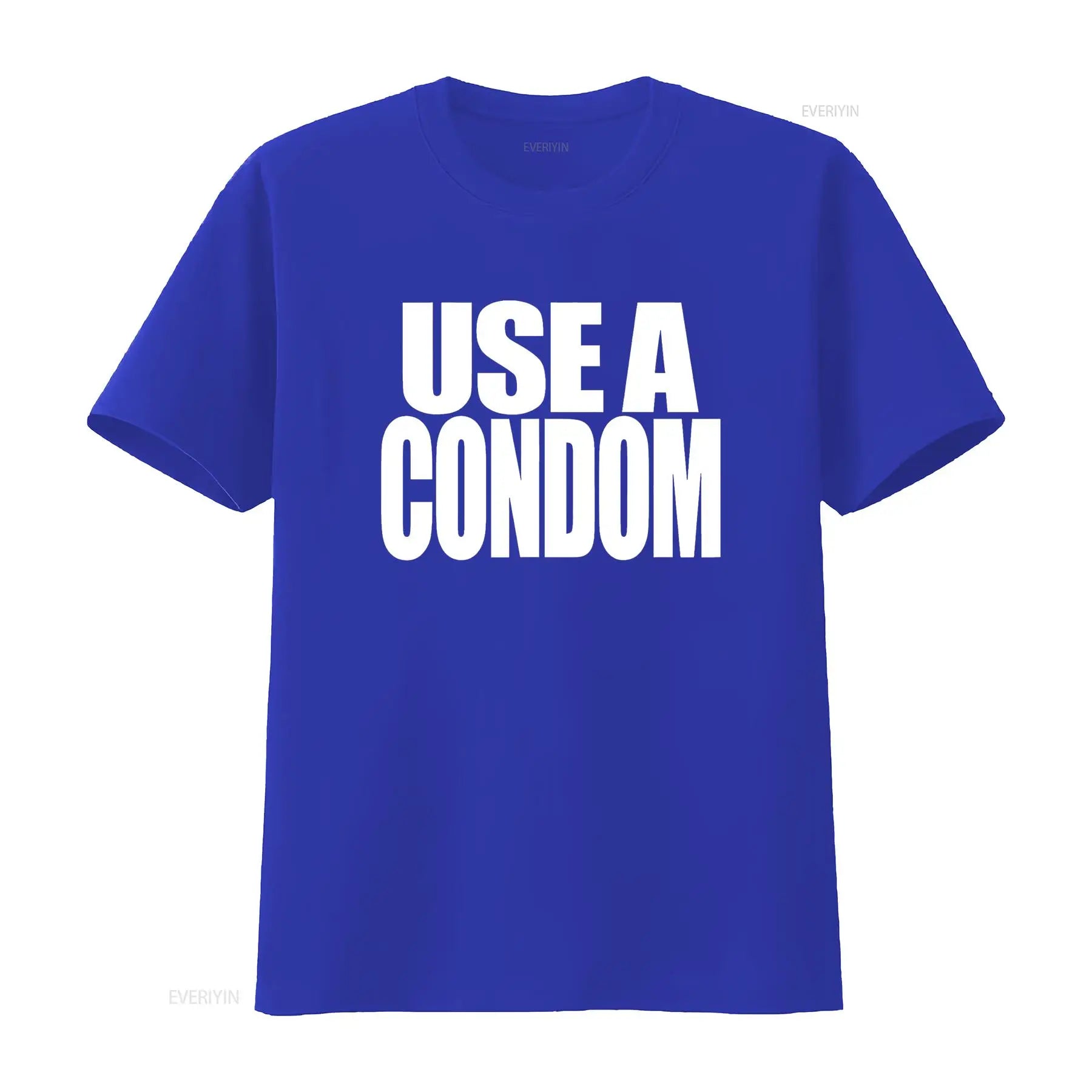 Use a Condom Trending T Shirt vintage Washed Casual Slightly Versatile Stylish Soft Stretched designer clothes Comfortable