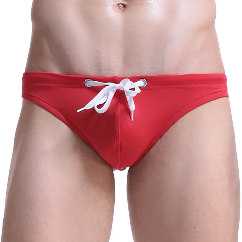 AIBC Men Bikini Swim Briefs Sport Beach Shorts Quick Dry Underwear For Swimming And Training Gym Lounge Sexy Briefs Swimwear