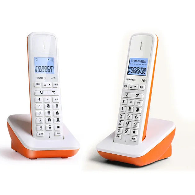 Wireless Telephone 1-4 handstes cordless Answering Machine Corded Phone Handset office home hotel Long Range table phone