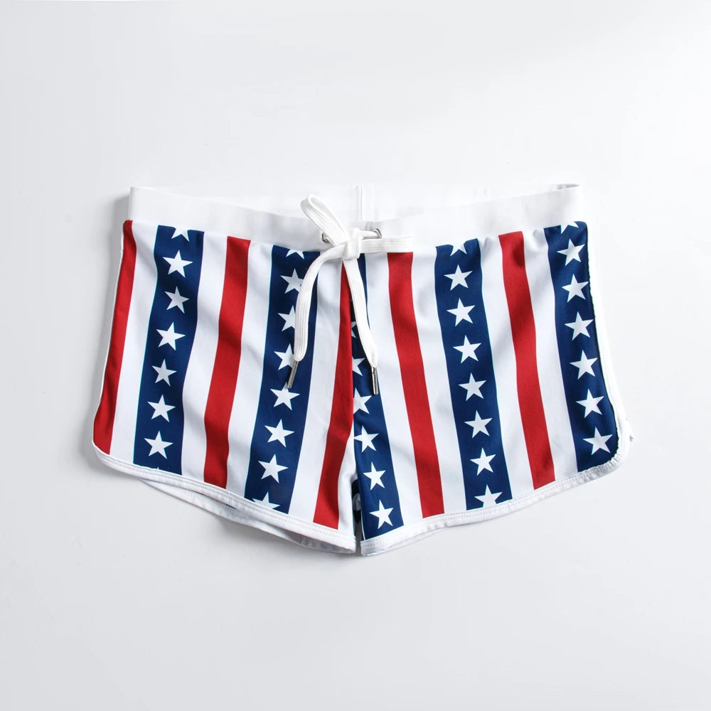 Men's Tank Top Swimming Trunks Short Beach Pants Ice Silk Print Cool and Comfortable Fashion Outdoor Sports Men's Sleeveless Top
